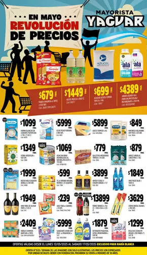 Catálogo Supermercados Yaguar en Bahía Blanca | Promociones actuales | 2025-05-19T00:00:00.000Z - 2025-05-24T00:00:00.000Z
