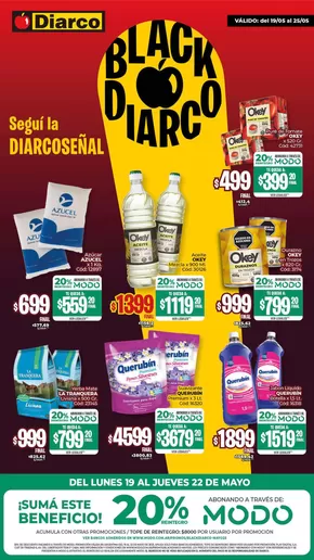 Catálogo Diarco | Ofertas Gba – Black Diarco | 2025-05-19T00:00:00.000Z - 2025-05-25T00:00:00.000Z
