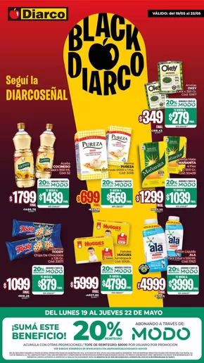 Catálogo Diarco en La Rioja | Diarco Ofertas Rafaela | 2025-05-19T00:00:00.000Z - 2025-05-23T00:00:00.000Z