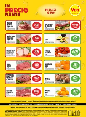 Catálogo Supermercados Vea en Resistencia | Catálogo Supermercados Vea | 2025-05-19T00:00:00.000Z - 2025-05-22T00:00:00.000Z