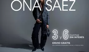 Catálogo Ona Saez | 3 y 6 cuotas sin interes!! | 2025-05-19T00:00:00.000Z - 2025-05-28T00:00:00.000Z