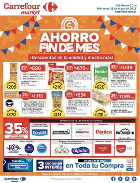 Catálogo Carrefour Market en Buenos Aires | Ofertas y promociones actuales | 2025-05-20T00:00:00.000Z - 2025-05-29T00:00:00.000Z
