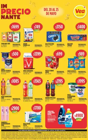 Catálogo Supermercados Vea en Villa María | Oferta semanal Córdoba | 2025-05-20T00:00:00.000Z - 2025-05-25T00:00:00.000Z