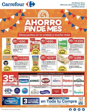 Catálogo Carrefour en San Miguel de Tucumán | Grandes descuentos en productos seleccionados | 2025-05-20T00:00:00.000Z - 2025-05-29T00:00:00.000Z