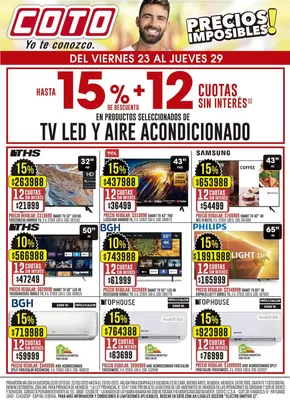Catálogo Coto en Floresta | Coto Afiche Electro Motivo | 2025-05-23T00:00:00.000Z - 2025-05-29T00:00:00.000Z