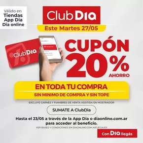 Catálogo Supermercados DIA en Buenos Aires | Ofertas para cazadores de gangas | 2025-05-24T00:00:00.000Z - 2025-06-07T00:00:00.000Z