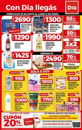 Catálogo Supermercados DIA en Larroque | Catálogo Supermercados DIA | 2025-05-28T00:00:00.000Z - 2025-06-02T00:00:00.000Z