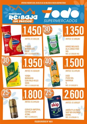 Catálogo Supermercados Todo en San Carlos de Bariloche | PDF para WEB 418 B | 2025-05-30T00:00:00.000Z - 2025-12-31T00:00:00.000Z