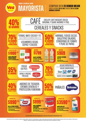Catálogo Supermercados Vea en Mendoza | Ofertas Vea Mayorista de Mendoza | 2025-06-02T00:00:00.000Z - 2025-06-14T00:00:00.000Z
