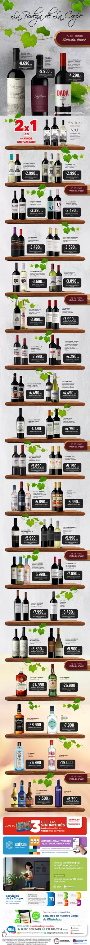 Catálogo Cooperativa Obrera en Villa María | Especial Bodega | 2025-06-15T00:00:00.000Z - 2025-06-15T00:00:00.000Z