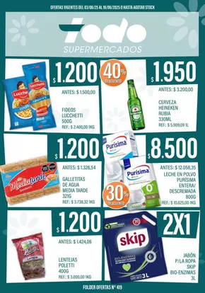 Catálogo Supermercados Todo en San Carlos de Bariloche | PDF para WEB 419 | 2025-06-07T00:00:00.000Z - 2025-12-31T00:00:00.000Z