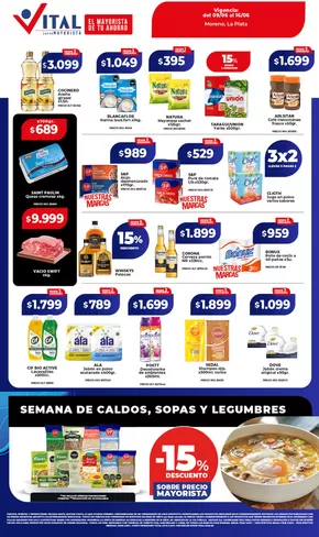 Catálogo Supermayorista Vital en Buenos Aires | Ofertas principales para todos los clientes | 2025-06-09T00:00:00.000Z - 2025-06-15T00:00:00.000Z