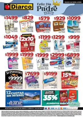 Catálogo Diarco en Neuquén | Diarco Ofertas Interior | 2025-06-09T00:00:00.000Z - 2025-06-15T00:00:00.000Z