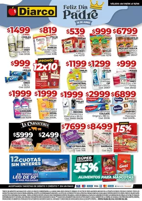 Catálogo Diarco en Buenos Aires | Diarco Ofertas Gba | 2025-06-09T00:00:00.000Z - 2025-06-15T00:00:00.000Z
