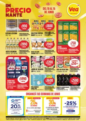 Catálogo Supermercados Vea en Córdoba | Semanal im-precio-nante Córdoba | 2025-06-10T00:00:00.000Z - 2025-06-16T00:00:00.000Z