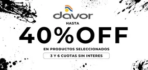 Catálogo Davor en Mar del Plata | HASTA 40% OFF | 2025-06-10T00:00:00.000Z - 2025-06-30T00:00:00.000Z