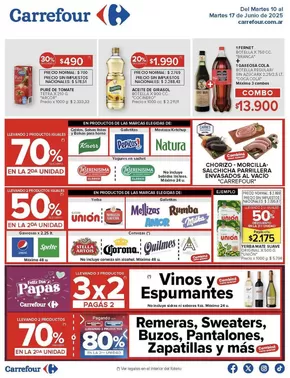 Catálogo Carrefour | Carrefour Hiper 10 de Junio | 2025-06-10T00:00:00.000Z - 2025-06-18T00:00:00.000Z