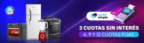 3, 6, 9 y 12 cuotas sin interes!!