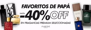 Promoción hasta 40% off