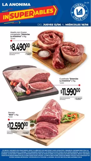 Catálogo La Anonima en Junín (Buenos Aires) | Excelente oferta para todos los clientes | 2025-06-12T00:00:00.000Z - 2025-06-18T00:00:00.000Z