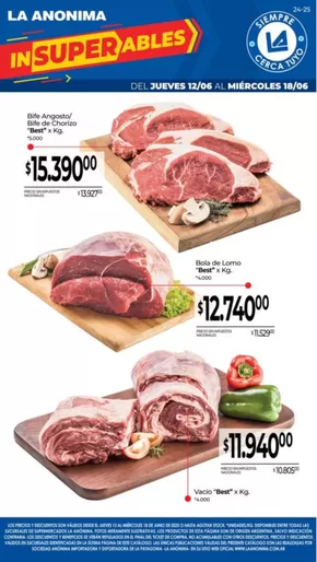 Catálogo La Anonima en Neuquén | Grandes descuentos en productos seleccionados | 2025-06-12T00:00:00.000Z - 2025-06-18T00:00:00.000Z