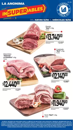 Catálogo La Anonima en Rawson (Chubut) | Nuevas ofertas para descubrir | 2025-06-12T00:00:00.000Z - 2025-06-18T00:00:00.000Z