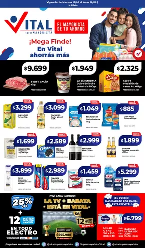Catálogo Supermayorista Vital | Nuestras mejores gangas | 2025-06-13T00:00:00.000Z - 2025-06-16T00:00:00.000Z