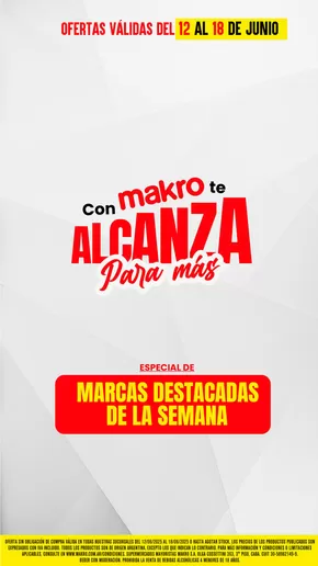 Catálogo Makro en Buenos Aires | Ofertas Especiales | 2025-06-12T00:00:00.000Z - 2025-06-18T00:00:00.000Z
