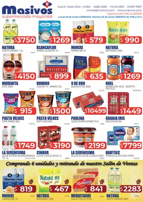 Ofertas Masivos