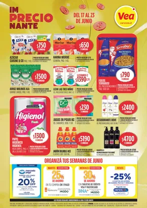 Catálogo Supermercados Vea | Ofertas im-precio-nantes de Córdoba | 2025-06-17T00:00:00.000Z - 2025-06-23T00:00:00.000Z