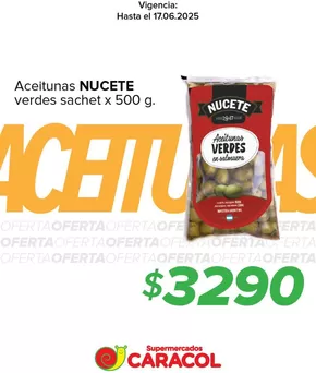 Catálogo Supermercados Caracol en Oncativo | Ofertas Supermercados Caracol | 2025-06-15T00:00:00.000Z - 2025-06-17T00:00:00.000Z