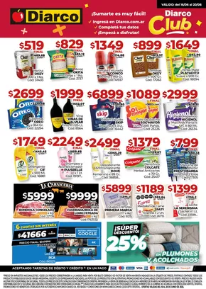 Catálogo Diarco en Martínez | Diarco Ofertas Gba | 2025-06-16T00:00:00.000Z - 2025-06-22T00:00:00.000Z