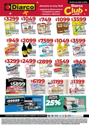 Catálogo Diarco en Coronel Suárez | Diarco Ofertas Sur | 2025-06-16T00:00:00.000Z - 2025-06-22T00:00:00.000Z