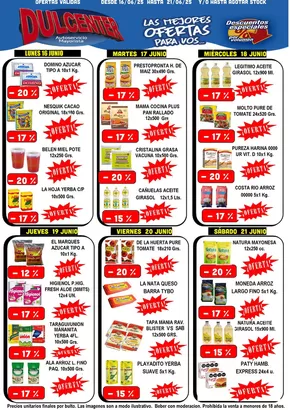 Catálogo Dulcenter en Bernal | Catálogo de ofertas | 2025-06-16T00:00:00.000Z - 2025-06-21T00:00:00.000Z