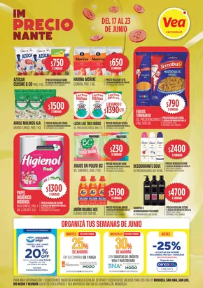 Catálogo Supermercados Vea en Medrano | Catálogo Supermercados Vea | 2025-06-17T00:00:00.000Z - 2025-06-23T00:00:00.000Z