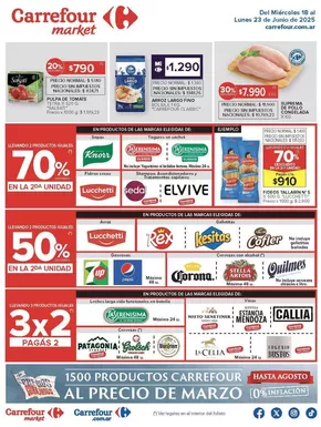 Catálogo Carrefour Market en Tandil | Carrefour Market 18 de Junio | 2025-06-18T00:00:00.000Z - 2025-06-24T00:00:00.000Z