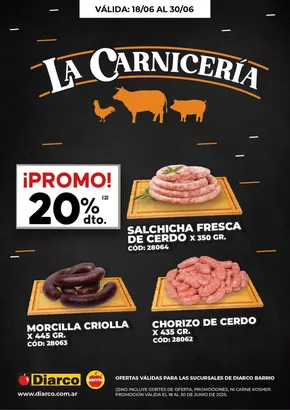 Catálogo Diarco | Diarco Especial Cortes De Cerdo | 2025-06-18T00:00:00.000Z - 2025-06-30T00:00:00.000Z