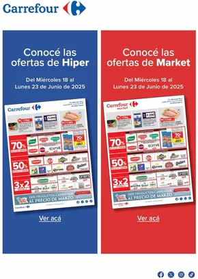 Catálogo Carrefour | Ofertas Carrefour | 18 al 23 de Junio | 2025-06-18T00:00:00.000Z - 2025-06-24T00:00:00.000Z