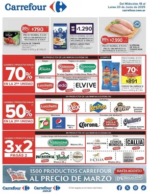 Catálogo Carrefour en Álvarez | Carrefour Hiper 18 de Junio | 2025-06-18T00:00:00.000Z - 2025-06-24T00:00:00.000Z