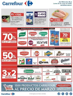 Catálogo Carrefour | Excelente oferta para cazadores de gangas | 2025-06-18T00:00:00.000Z - 2025-06-24T00:00:00.000Z