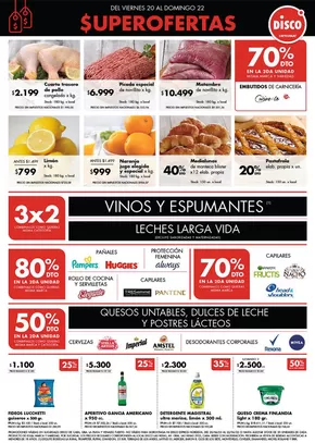 Catálogo Disco en Mar del Plata | $UPEROFERTA FIN DE SEMANA BS AS | 2025-06-19T00:00:00.000Z - 2025-06-22T00:00:00.000Z