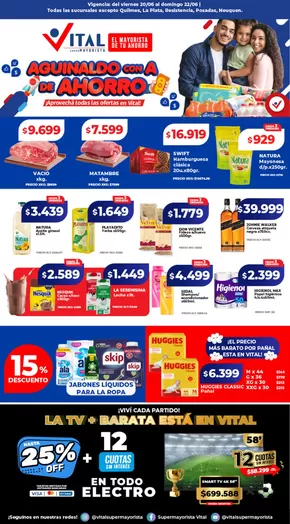 Catálogo Supermayorista Vital | Nuestras mejores ofertas para ti | 2026-06-20T00:00:00.000Z - 2026-06-22T00:00:00.000Z