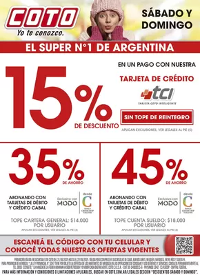 Catálogo Coto en Buenos Aires | Coto Afiche Web Descuento | 2025-06-21T00:00:00.000Z - 2025-06-22T00:00:00.000Z