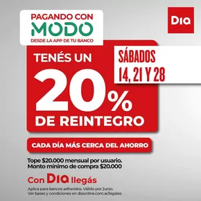 Catálogo Supermercados DIA en Colón (Buenos Aires) | Ofertas para cazadores de gangas | 2025-06-14T00:00:00.000Z - 2025-06-28T00:00:00.000Z