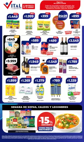 Catálogo Supermayorista Vital en Avellaneda (Buenos Aires) | Ofertas y gangas exclusivas | 2026-06-23T00:00:00.000Z - 2026-06-29T00:00:00.000Z