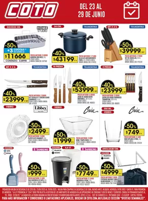Catálogo Coto en General Las Heras | Coto Afiche Web Ofertas Bazar | 2025-06-23T00:00:00.000Z - 2025-06-29T00:00:00.000Z