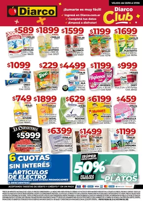 Catálogo Diarco en San Carlos de Bariloche | Ofertas especiales atractivas para todos | 2025-06-23T00:00:00.000Z - 2025-06-27T00:00:00.000Z