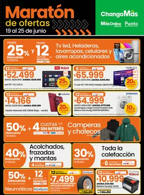 Catálogo Changomas en Tartagal (Salta) | Maraton de ofertas | 2025-06-23T00:00:00.000Z - 2025-06-25T00:00:00.000Z