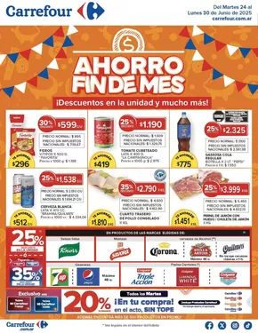 Catálogo Carrefour en Mar del Plata | Descuentos y promociones | 2025-06-24T00:00:00.000Z - 2025-07-01T00:00:00.000Z