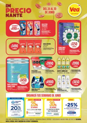 Catálogo Supermercados Vea | Ofertas principales para todos los clientes | 2025-06-24T00:00:00.000Z - 2025-06-30T00:00:00.000Z